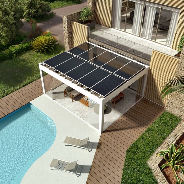 Pergola Fotovoltaica Eclettica
